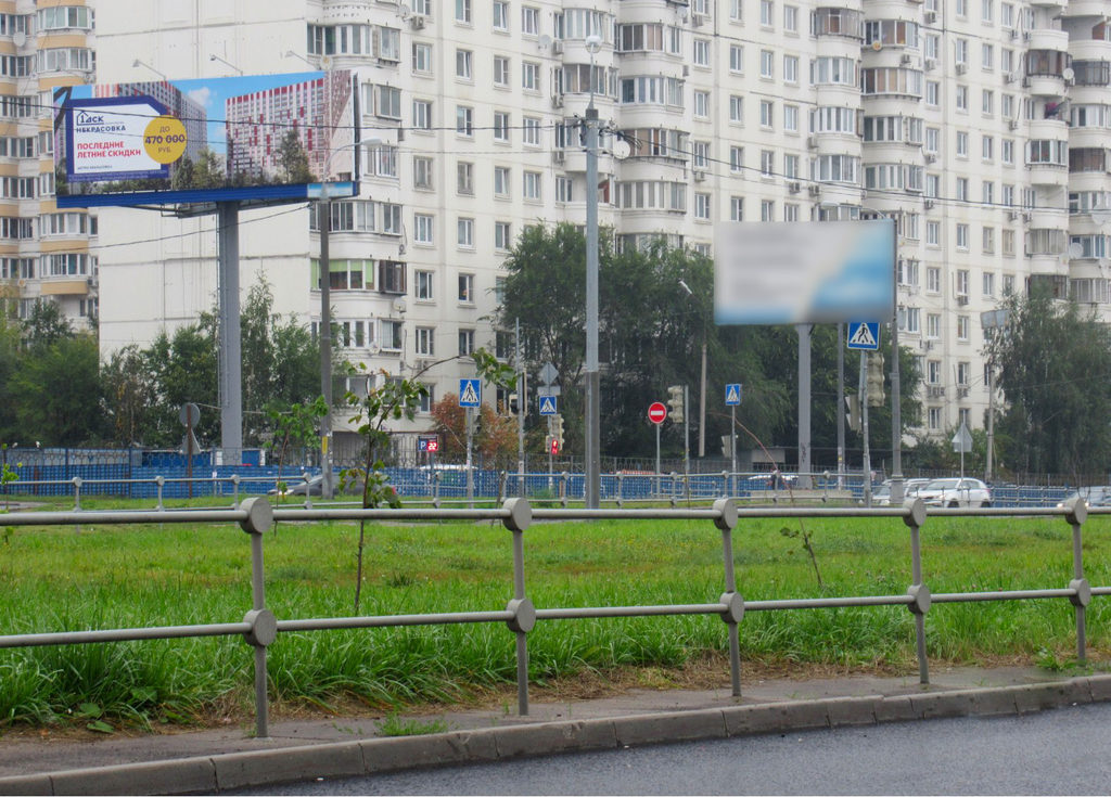 Рекламная конструкция Люберцы Комсомольский проспект, д.15 (Фото)