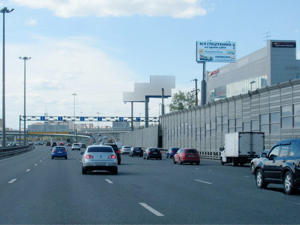 Рекламная конструкция Ярославское шоссе 16км+850м (0км+250м от МКАД) Слева (Фото)