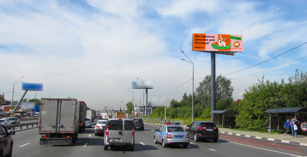 Горьковское шоссе 17км+500м (2км+500м от МКАД) Слева