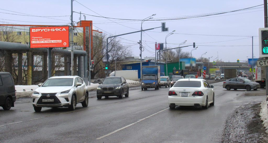 Рекламная конструкция Дзержинское шоссе 1км+880м Слева (Фото)